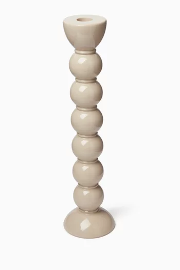 Extra Tall Bobbin Candlestick Holder