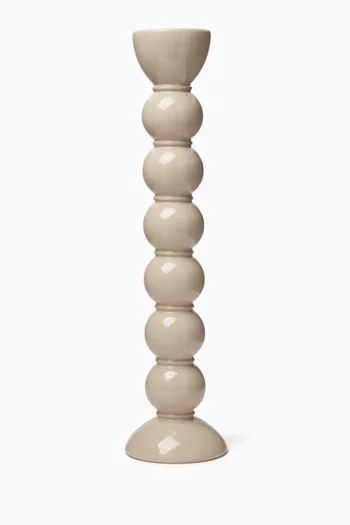 Extra Tall Bobbin Candlestick Holder