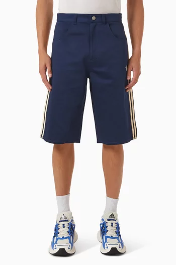 Firebird Twill Jorts in Satin