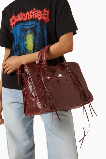 Medium Le City Bag in Arena Lambskin