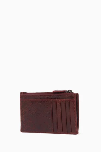 Le City Card Holder in Arena Lambskin