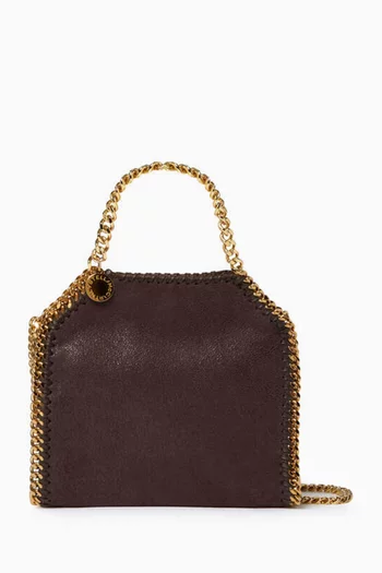 Tiny Falabella Tote Bag in Eco Shaggy Deer