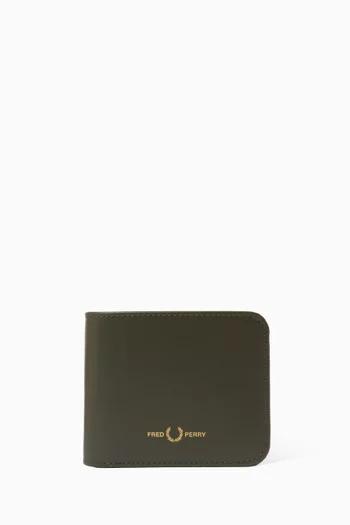 Billfold Wallet in Smooth Leather