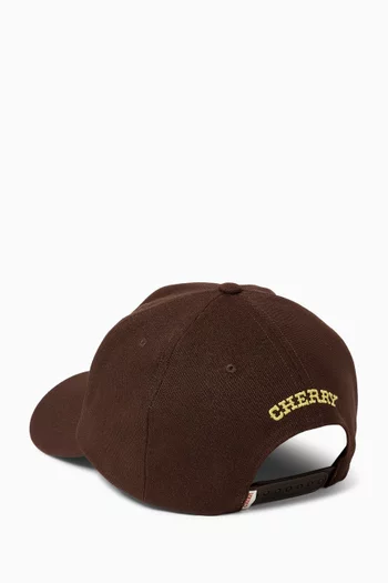 Embroidered-logo Hat