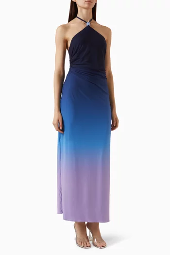 Blake Halterneck Maxi Dress