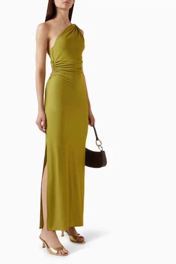 Celele One-shoulder Maxi Dress