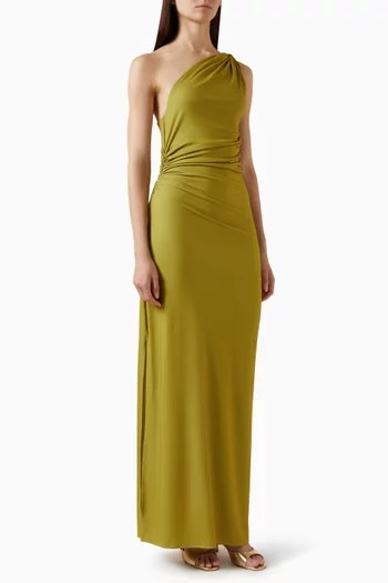 Celele One-shoulder Maxi Dress