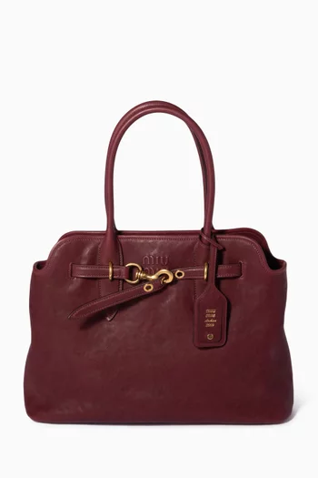 Aventure Top-handle Bag in Nappa Leather