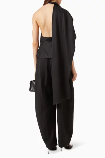 Open-back Top in Wool