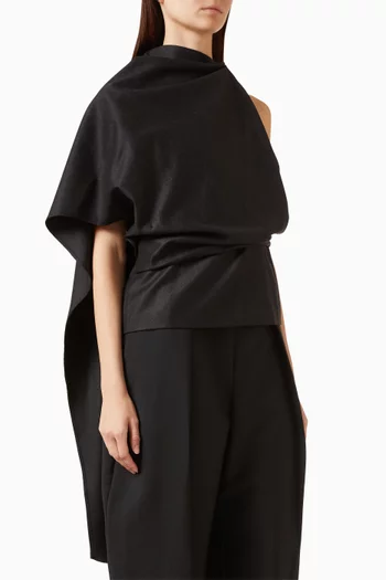 Open-back Top in Wool
