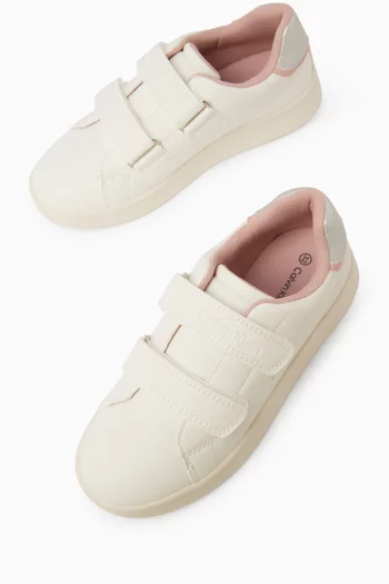 Logo Sneakers in Leather