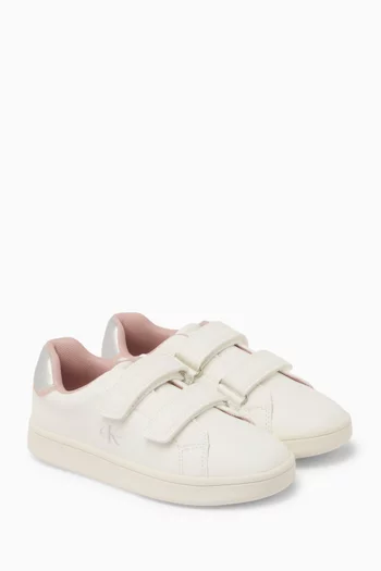 Logo Sneakers in Leather