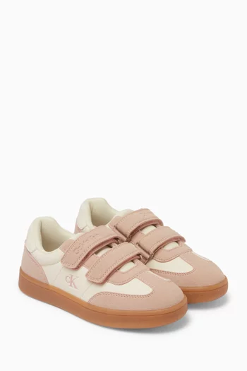 Velcro Sneakers in Leather