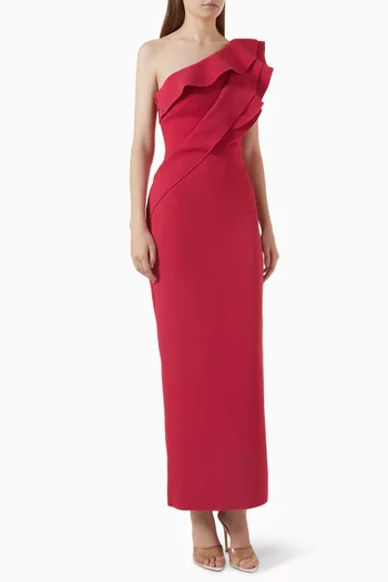Matlock One-shoulder Maxi Dress