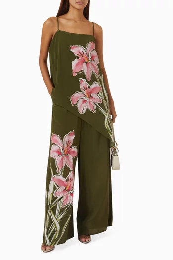 Rhea Cami Top in Silk