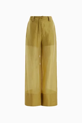 Verdi Pants in Linen-blend