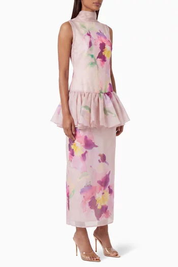 Arlina Peplum Gown