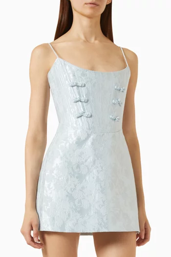 Andi Brocade Mini Dress
