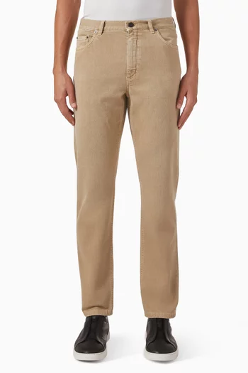 Slim-fit Pants in Denim