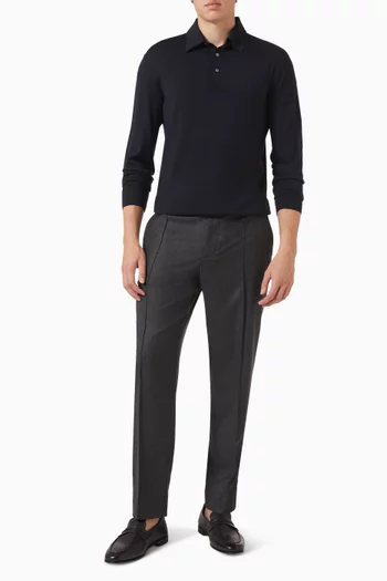 Trofeo Polo Shirt in Wool