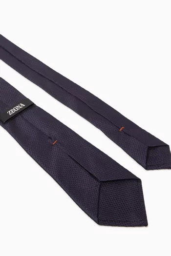 Textured Tie in Silk