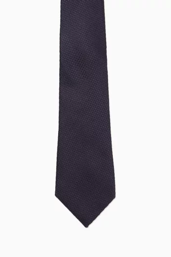 Textured Tie in Silk