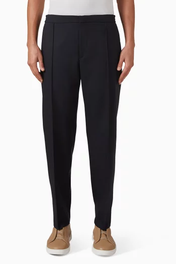 Pleated Pants in Wool
