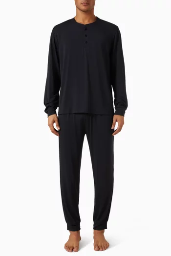 Henry Long Pyjama Set in Tencel™ Modal