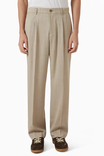 Provence Travel Suit Pants in Wool-blend