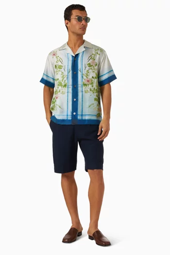 Pickett Textured Shorts in Cotton