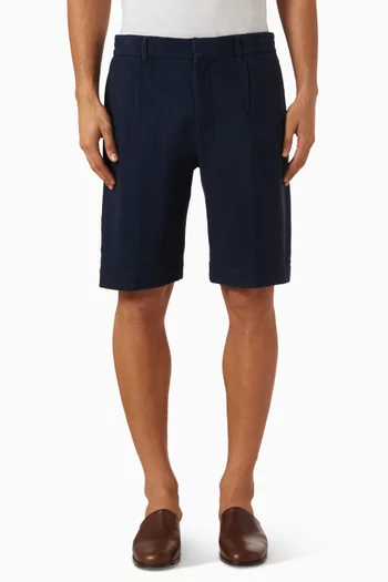 Pickett Textured Shorts in Cotton