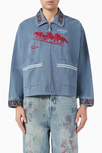 Jockey Club Embroidered Jacket