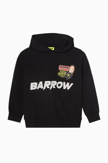 Over Fit Hoodie in Cotton Fleece