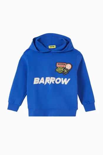 Over Fit Hoodie in Cotton Fleece