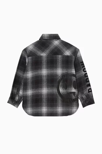 Tartan Shirt in Cotton-flanel