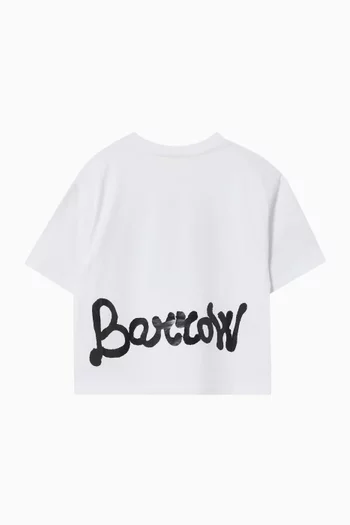 Micro-stud T-shirt in Cotton