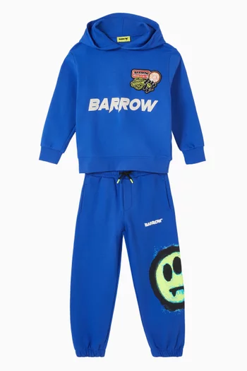 Logo Sweatpants in Cotton Fleece