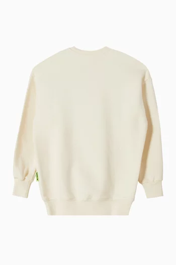 Logo Sweatshirt in Cotton