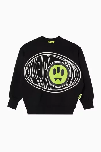 Logo Sweatshirt in Cotton