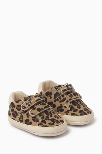 Leopard-print Sneakers