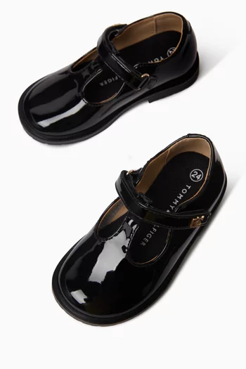 Ballerina Flats in Patent Leather