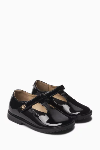 Ballerina Flats in Patent Leather