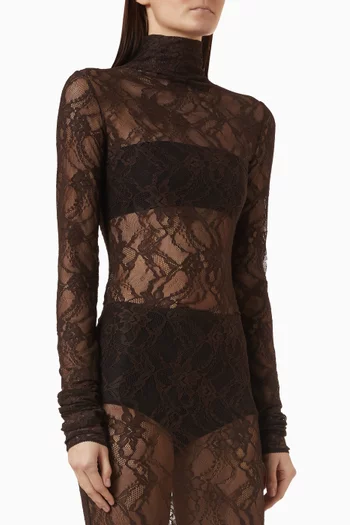 Ziggy Bodysuit in Lace
