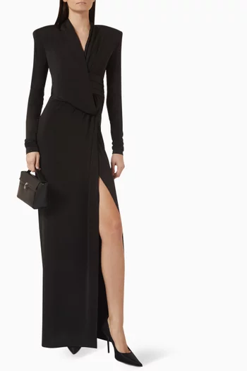 Victoria Tuxedo Dress in Jersey