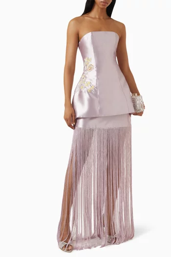 Amorette Corset Top in Mikado