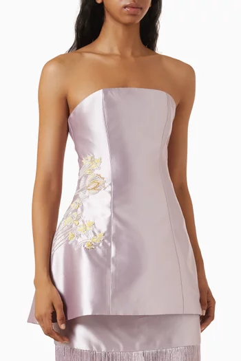 Amorette Corset Top in Mikado