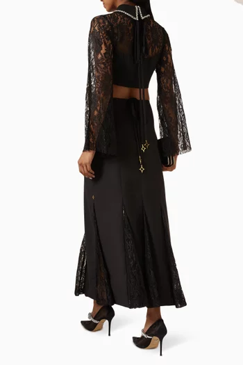 Nocturne Top in Lace