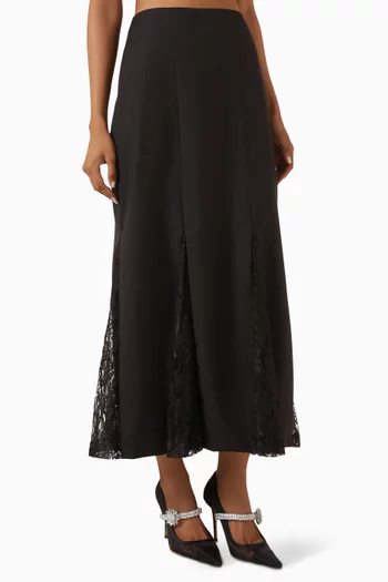 Nocturne Lace-godet Skirt