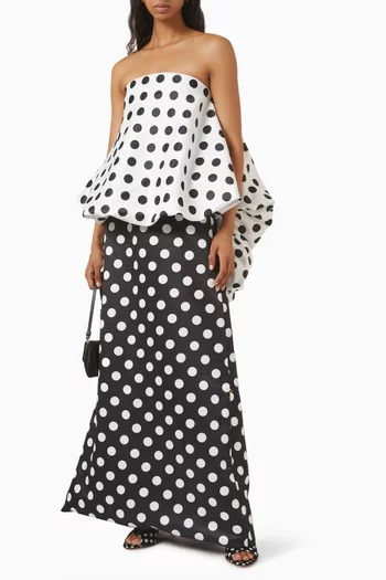 Dottie Belle Dress in Satin
