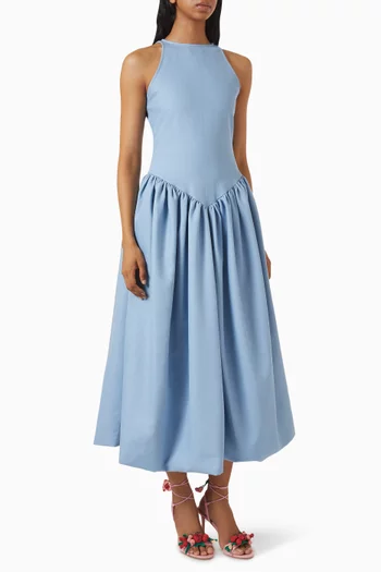 Adeline Dress in Denim